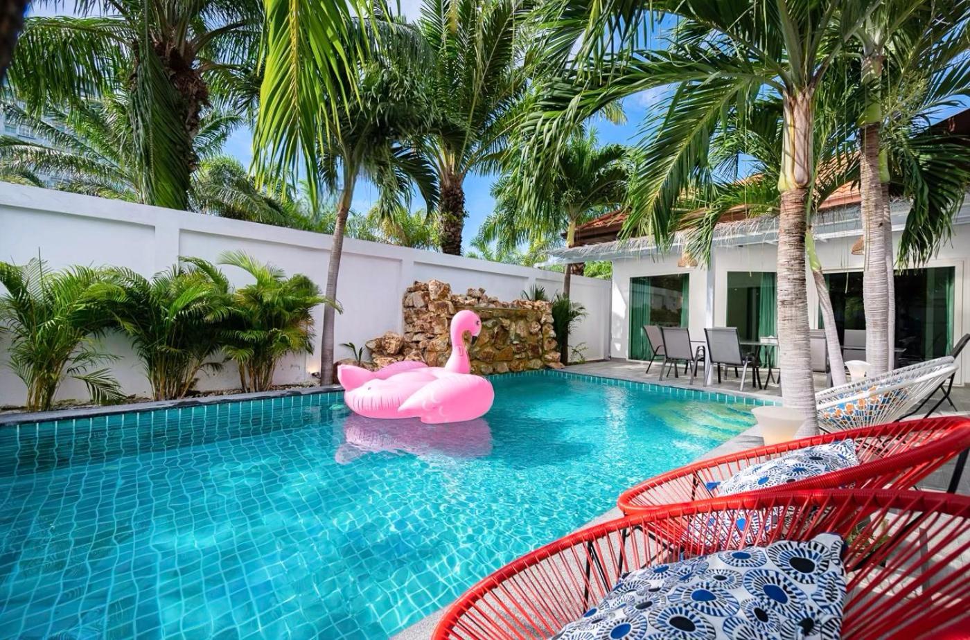 Majestic Residence Pool Villa 4 Bedrooms Private Beach 芭達亞 外观 照片